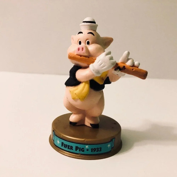 2002 Disney McDonalds 100 Years of Magic Chip and Dale and Fifer Pig - Picture 9 of 12